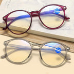 Blue Light Blocking Glasses - Women/Men Reading Glasses Vintage Business Also Blue Light Blocking Glasses Women Men Clear Lens  Frame Eyewear Frame Reading Gaming Glasses +1.0 +1.5 +2.0 +2.5 +3.0 +3.5 Stevvex