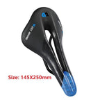 Bicycle Soft Thick Saddle Mountain Road Bike Wide Seat Cushion Road Bike Carbon Saddle Comfort Bike Saddle Ergonomic Waterproof Bicycle Seat For Road Bike Mountain Bike Seats Stevvex