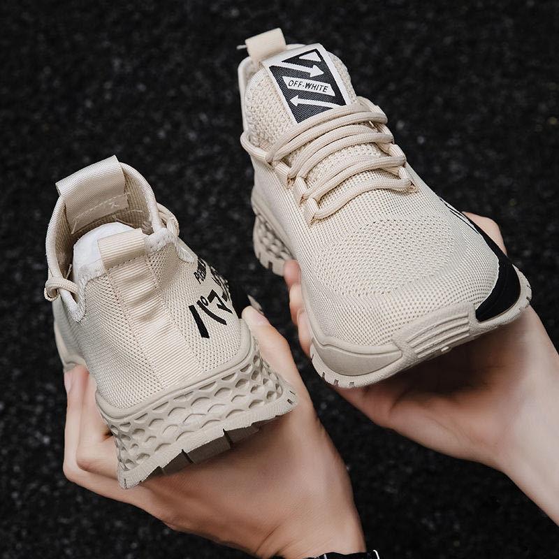 Men's Lightweight Running Shoes New Summer Comfortable And Breathable Sports Outdoor Fashion Sneakers Slip On Lightweight Athletic Fashion Casual Breathable Shoes For Walking Running Jogging Stevvex