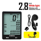 Waterproof Bicycle Computer Wireless And Wired MTB Bike Cycling Odometer Stopwatch Speedometer LED Digital Bicycles Computer Odometer Speedometer Max Distance Time For Trainer Stevvex
