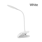 5V USB power LED Desk lamp Flexible study Reading Book lights Eye Protect Table lamp With Clip For Home Decorative Table Lamp Cute Study Lamps for Bedroom Décor Stevvex