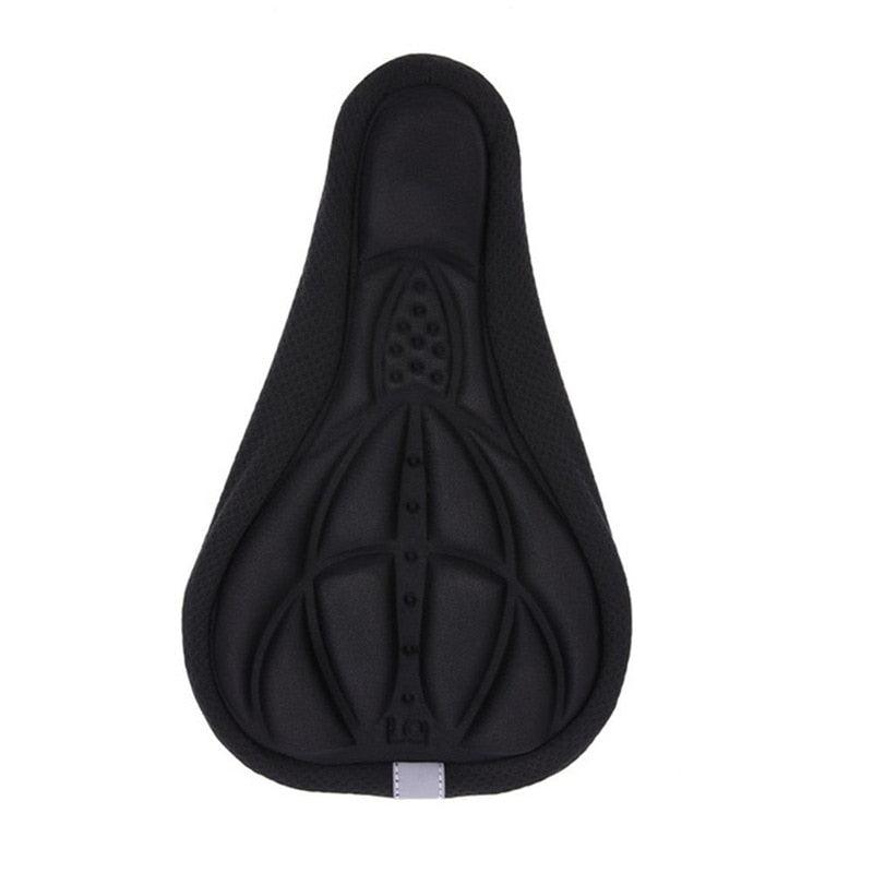 Mountain Bike 3D Saddle Cover Thick Breathable Super Soft Bicycle Seat Cushion Silicone Sponge Gel Seat Cover With Gel Padding And Memory Foam Bike Seat Cushion Cover Pad  For Bicycle Seat Saddle Stevvex