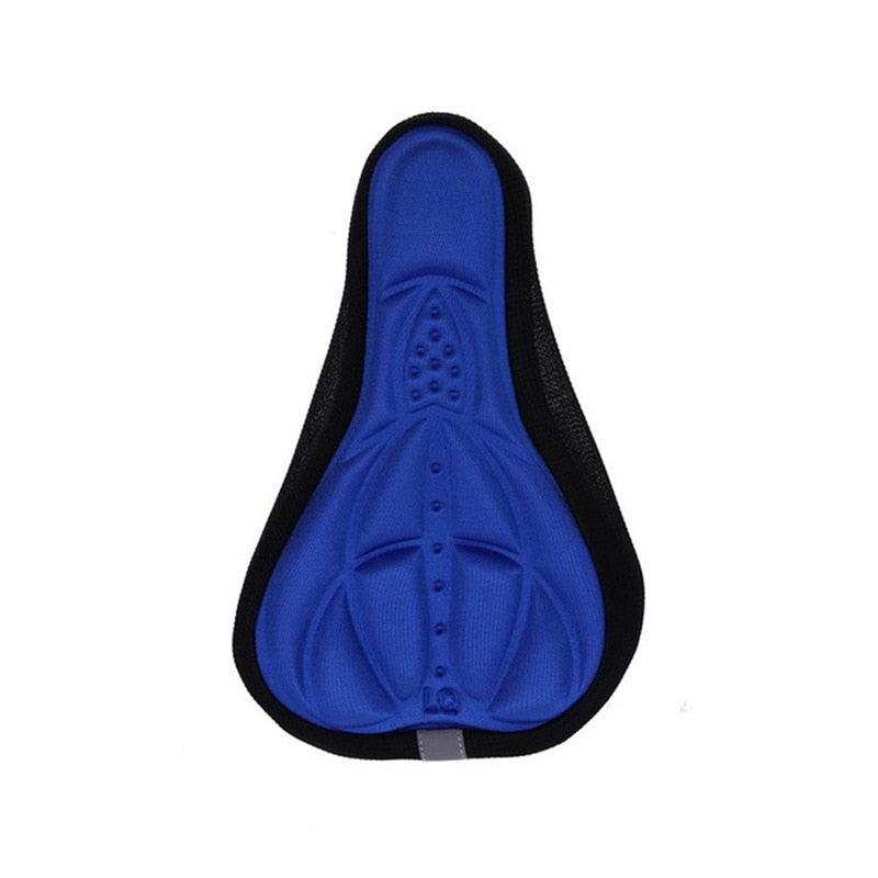 Mountain Bike 3D Saddle Cover Thick Breathable Super Soft Bicycle Seat Cushion Silicone Sponge Gel Seat Cover With Gel Padding And Memory Foam Bike Seat Cushion Cover Pad  For Bicycle Seat Saddle Stevvex