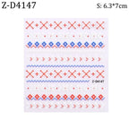 5D Sweater Nail Sticker Acrylic Engraved Winter Charm Designs Beauty Cloth Christmas Patterns Nails Art Decoration Tools  Nail Art Stickers Decor Tip Transfer Nail Decals Sticker For Pretty Girl Self-Adhesive Nail Decals Designer Nail Stickers Stevvex