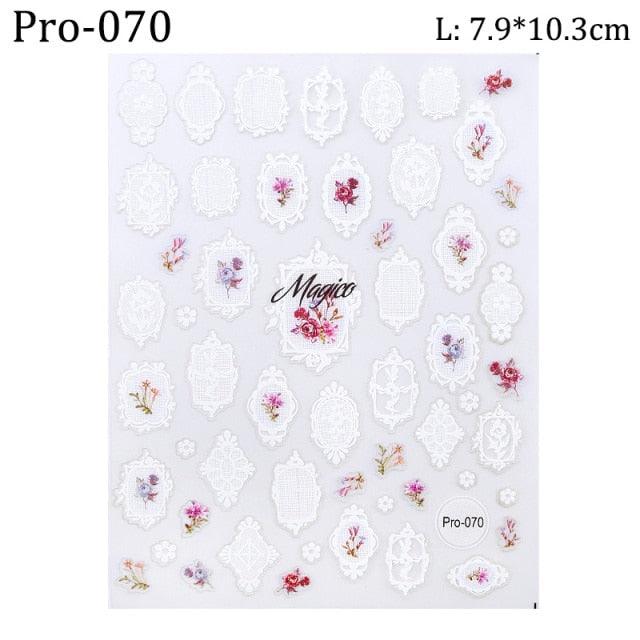 5D Sweater Nail Sticker Acrylic Engraved Winter Charm Designs Beauty Cloth Christmas Patterns Nails Art Decoration Tools  Nail Art Stickers Decor Tip Transfer Nail Decals Sticker For Pretty Girl Self-Adhesive Nail Decals Designer Nail Stickers Stevvex