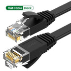 Ethernet Cable 1000Mbps Cat 6 Network Lan UTP Gigabit Networking Wire Plated RJ45 Connectors Cat6 Network Ethernet LAN Cable For Laptop Router RJ45 CAT6 Ethernet Cable Stevvex