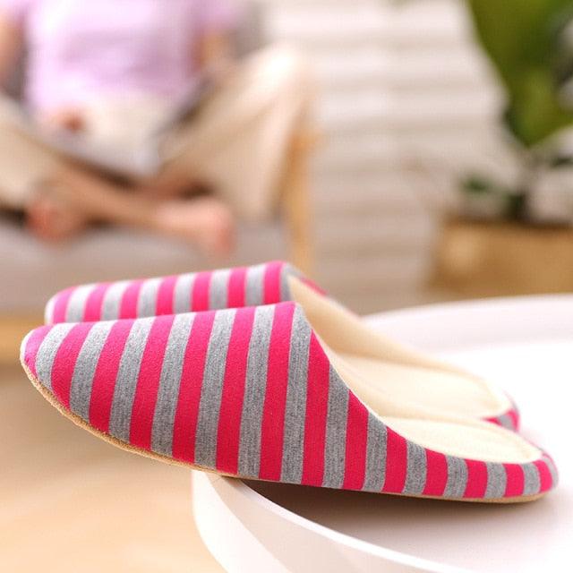Women Winter Warm Slippers Cute Rabbit Slippers Indoor Shoes For Girls Non Slip Soft Funny Women Furry Slipper House Slippers For Women Indoor Slip On Slippers Warm Flats Shoes Soft-soled Cotton Slippers Stevvex