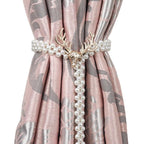 Curtain Tieback High Quality Elastic Holder Hook Buckle Clip Pretty and Fashion Polyester Decorative Home Accessories Modern Style Convenient Drape Tie Backs,Handmade Curtains Holdbacks Holder for Home Kitchen Office Stevvex