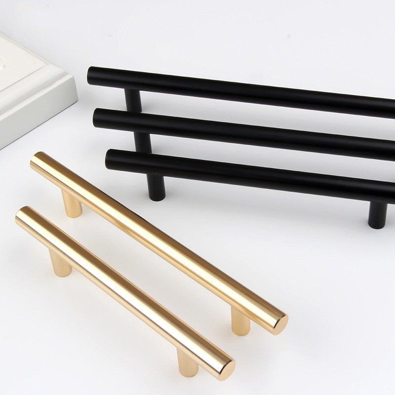 Kitchen Door T Bar Pull Straight Handle Knobs Cabinet Pull Diameter 10mm Stainless Steel Handles Furniture Hardware Kitchen Door T Bar Straight Handle Pull Knobs Furniture Hardware Assist Bath Handle Stevvex