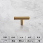Kitchen Door T Bar Pull Straight Handle Knobs Cabinet Pull Diameter 10mm Stainless Steel Handles Furniture Hardware Kitchen Door T Bar Straight Handle Pull Knobs Furniture Hardware Assist Bath Handle Stevvex