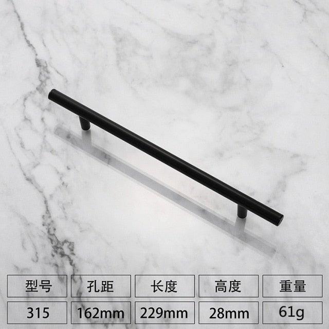 Kitchen Door T Bar Pull Straight Handle Knobs Cabinet Pull Diameter 10mm Stainless Steel Handles Furniture Hardware Kitchen Door T Bar Straight Handle Pull Knobs Furniture Hardware Assist Bath Handle Stevvex