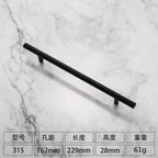 Kitchen Door T Bar Pull Straight Handle Knobs Cabinet Pull Diameter 10mm Stainless Steel Handles Furniture Hardware Kitchen Door T Bar Straight Handle Pull Knobs Furniture Hardware Assist Bath Handle Stevvex