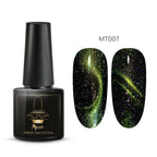 Popular Cat Eye Gel Nail Polish Magnetic Colorful UV Rainbow Gel Fashion Charming Effect Modern Design