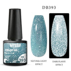 Popular Cat Eye Gel Nail Polish Magnetic Colorful UV Rainbow Gel Fashion Charming Effect Modern Design