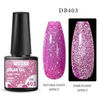 Popular Cat Eye Gel Nail Polish Magnetic Colorful UV Rainbow Gel Fashion Charming Effect Modern Design