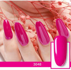 Shiny Womens Gel Nail Polish Permanent Painting Glossy Matte Effect For Manicure Nail Art Design For Womens and Girls Stevvex