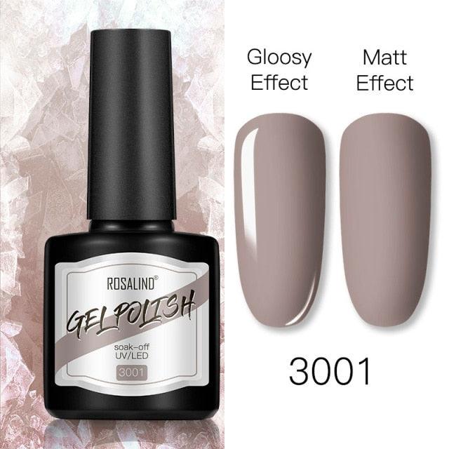 Shiny Womens Gel Nail Polish Permanent Painting Glossy Matte Effect For Manicure Nail Art Design For Womens and Girls Stevvex
