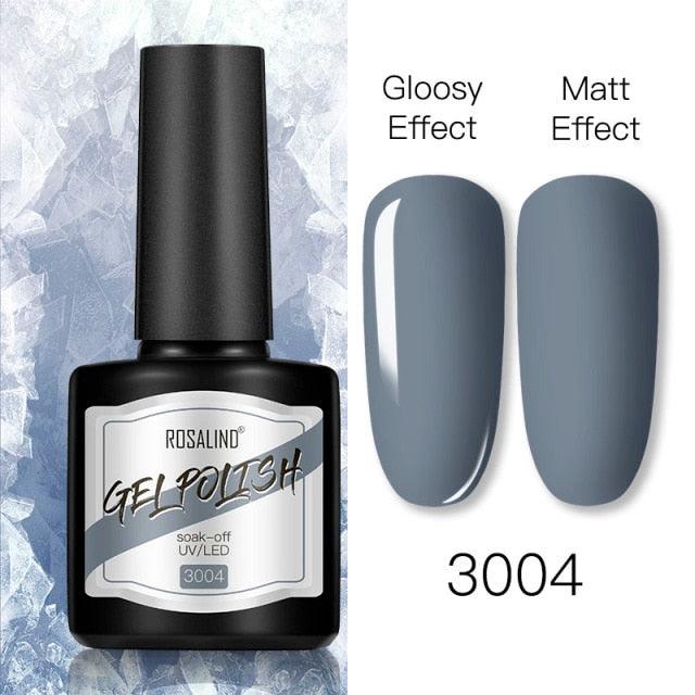 Shiny Womens Gel Nail Polish Permanent Painting Glossy Matte Effect For Manicure Nail Art Design For Womens and Girls Stevvex