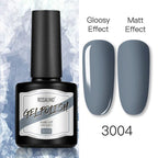 Shiny Womens Gel Nail Polish Permanent Painting Glossy Matte Effect For Manicure Nail Art Design For Womens and Girls Stevvex