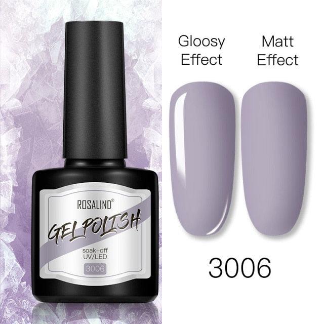 Shiny Womens Gel Nail Polish Permanent Painting Glossy Matte Effect For Manicure Nail Art Design For Womens and Girls Stevvex