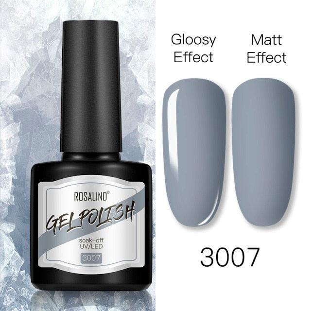Shiny Womens Gel Nail Polish Permanent Painting Glossy Matte Effect For Manicure Nail Art Design For Womens and Girls Stevvex