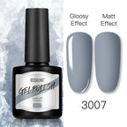 Shiny Womens Gel Nail Polish Permanent Painting Glossy Matte Effect For Manicure Nail Art Design For Womens and Girls Stevvex