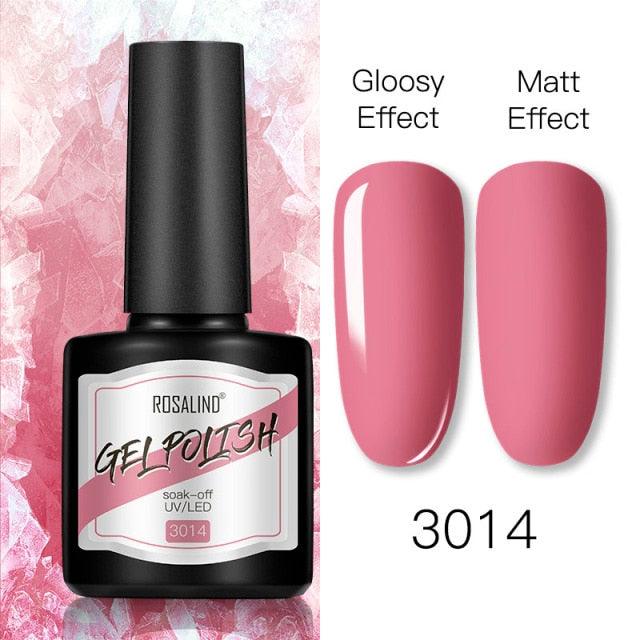 Shiny Womens Gel Nail Polish Permanent Painting Glossy Matte Effect For Manicure Nail Art Design For Womens and Girls Stevvex