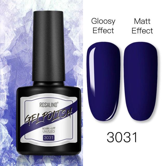 Shiny Womens Gel Nail Polish Permanent Painting Glossy Matte Effect For Manicure Nail Art Design For Womens and Girls Stevvex