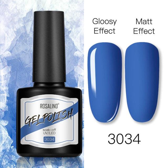 Shiny Womens Gel Nail Polish Permanent Painting Glossy Matte Effect For Manicure Nail Art Design For Womens and Girls Stevvex