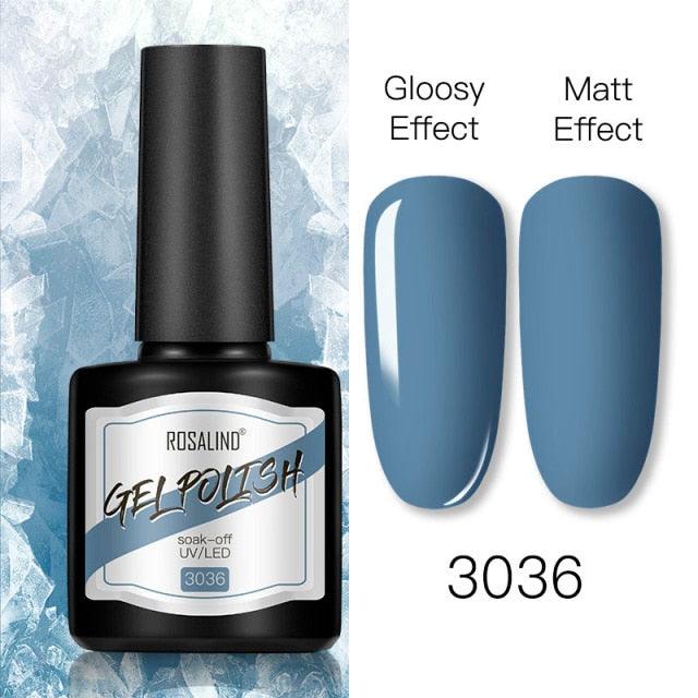 Shiny Womens Gel Nail Polish Permanent Painting Glossy Matte Effect For Manicure Nail Art Design For Womens and Girls Stevvex