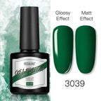 Shiny Womens Gel Nail Polish Permanent Painting Glossy Matte Effect For Manicure Nail Art Design For Womens and Girls Stevvex
