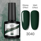 Shiny Womens Gel Nail Polish Permanent Painting Glossy Matte Effect For Manicure Nail Art Design For Womens and Girls Stevvex