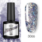 Shiny Womens Gel Nail Polish Permanent Painting Glossy Matte Effect For Manicure Nail Art Design For Womens and Girls Stevvex