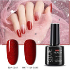 New Modern Gel Nail Polish UV LED Gel Permanent Fashion Manicure Luxury Design Nail Gel for Girls and Women