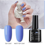 New Modern Gel Nail Polish UV LED Gel Permanent Fashion Manicure Luxury Design Nail Gel for Girls and Women