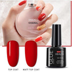 New Modern Gel Nail Polish UV LED Gel Permanent Fashion Manicure Luxury Design Nail Gel for Girls and Women