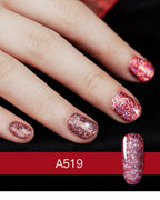 Luxury Modern Crystal Shiny Gel Nail Polish Painting Nails Art Design Diamond Manicure Gel Luxury Design For Women and Girls Stevvex