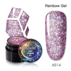 Luxury Modern Crystal Shiny Gel Nail Polish Painting Nails Art Design Diamond Manicure Gel Luxury Design For Women and Girls Stevvex