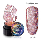 Luxury Modern Crystal Shiny Gel Nail Polish Painting Nails Art Design Diamond Manicure Gel Luxury Design For Women and Girls Stevvex