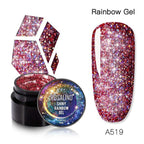 Luxury Modern Crystal Shiny Gel Nail Polish Painting Nails Art Design Diamond Manicure Gel Luxury Design For Women and Girls Stevvex