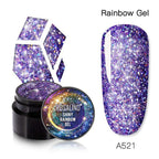 Luxury Modern Crystal Shiny Gel Nail Polish Painting Nails Art Design Diamond Manicure Gel Luxury Design For Women and Girls Stevvex