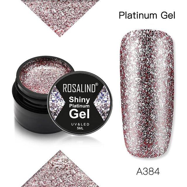 Luxury Modern Crystal Shiny Gel Nail Polish Painting Nails Art Design Diamond Manicure Gel Luxury Design For Women and Girls Stevvex