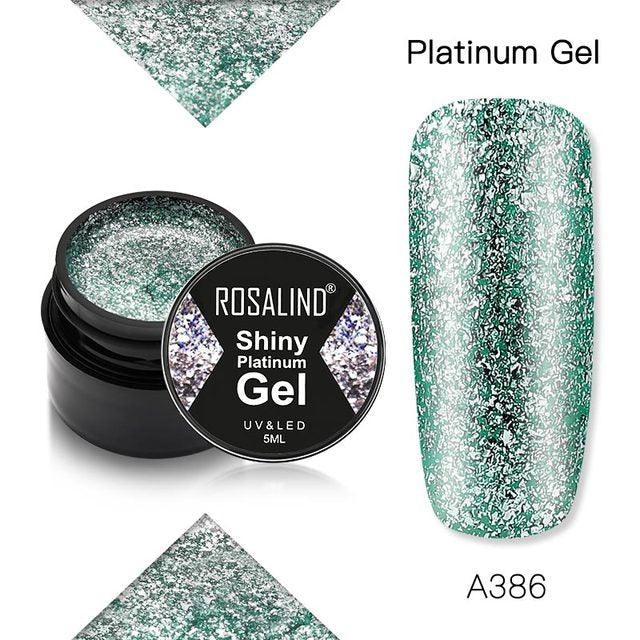 Luxury Modern Crystal Shiny Gel Nail Polish Painting Nails Art Design Diamond Manicure Gel Luxury Design For Women and Girls Stevvex