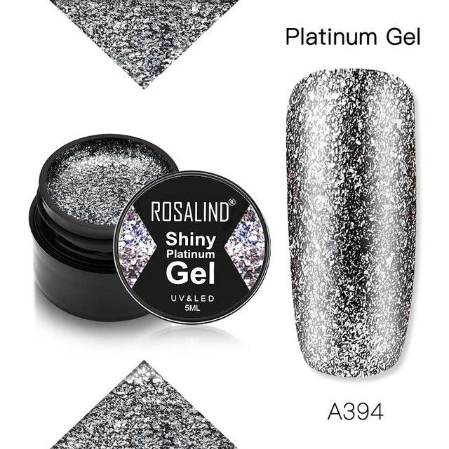 Luxury Modern Crystal Shiny Gel Nail Polish Painting Nails Art Design Diamond Manicure Gel Luxury Design For Women and Girls Stevvex