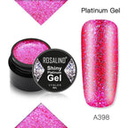 Luxury Modern Crystal Shiny Gel Nail Polish Painting Nails Art Design Diamond Manicure Gel Luxury Design For Women and Girls Stevvex