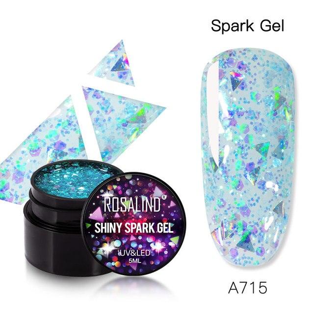 Luxury Modern Crystal Shiny Gel Nail Polish Painting Nails Art Design Diamond Manicure Gel Luxury Design For Women and Girls Stevvex