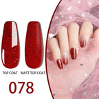 Nail Gel Polish UV Gel Varnish Manicure Design Elegant Glossy Colorful Fashion Style For Womens Fashion Nail Gel Stevvex