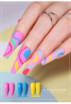 Luxury Modern  New Popular Womens Gel Nail Polish Permanent Varnish 10ml Elegant Fashion Design Nail Polish For Women and Girls Stevvex