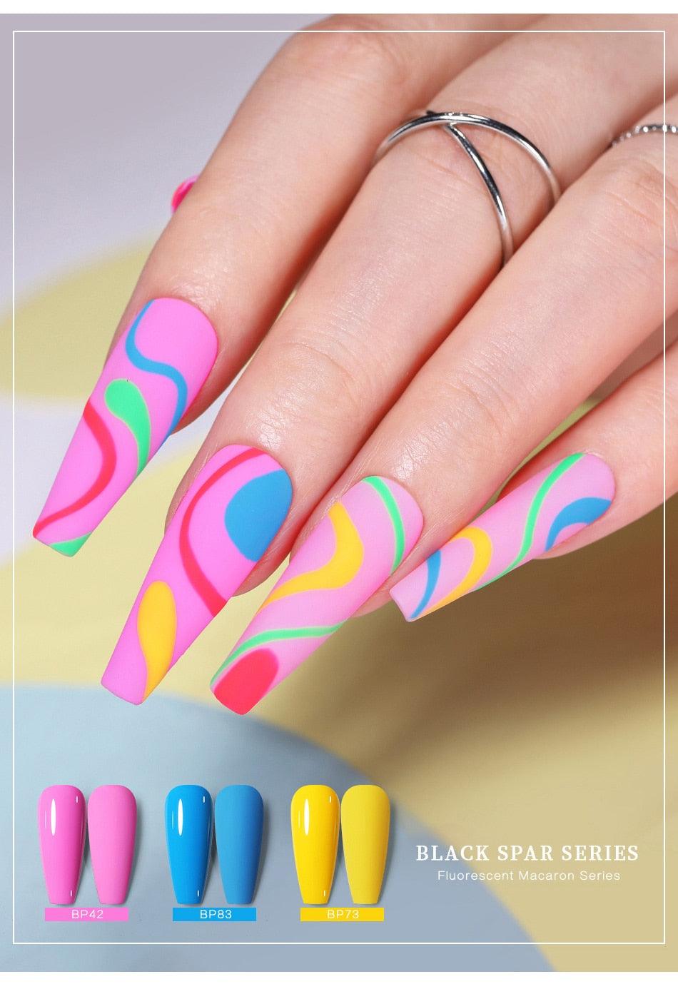 Luxury Modern  New Popular Womens Gel Nail Polish Permanent Varnish 10ml Elegant Fashion Design Nail Polish For Women and Girls Stevvex