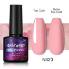 Luxury Womens Colorful Gel Nail Polish 8ml Semi Permanent UV/LED Glossy Effect Popular Design For Women and Girls in Fashion Style Stevvex